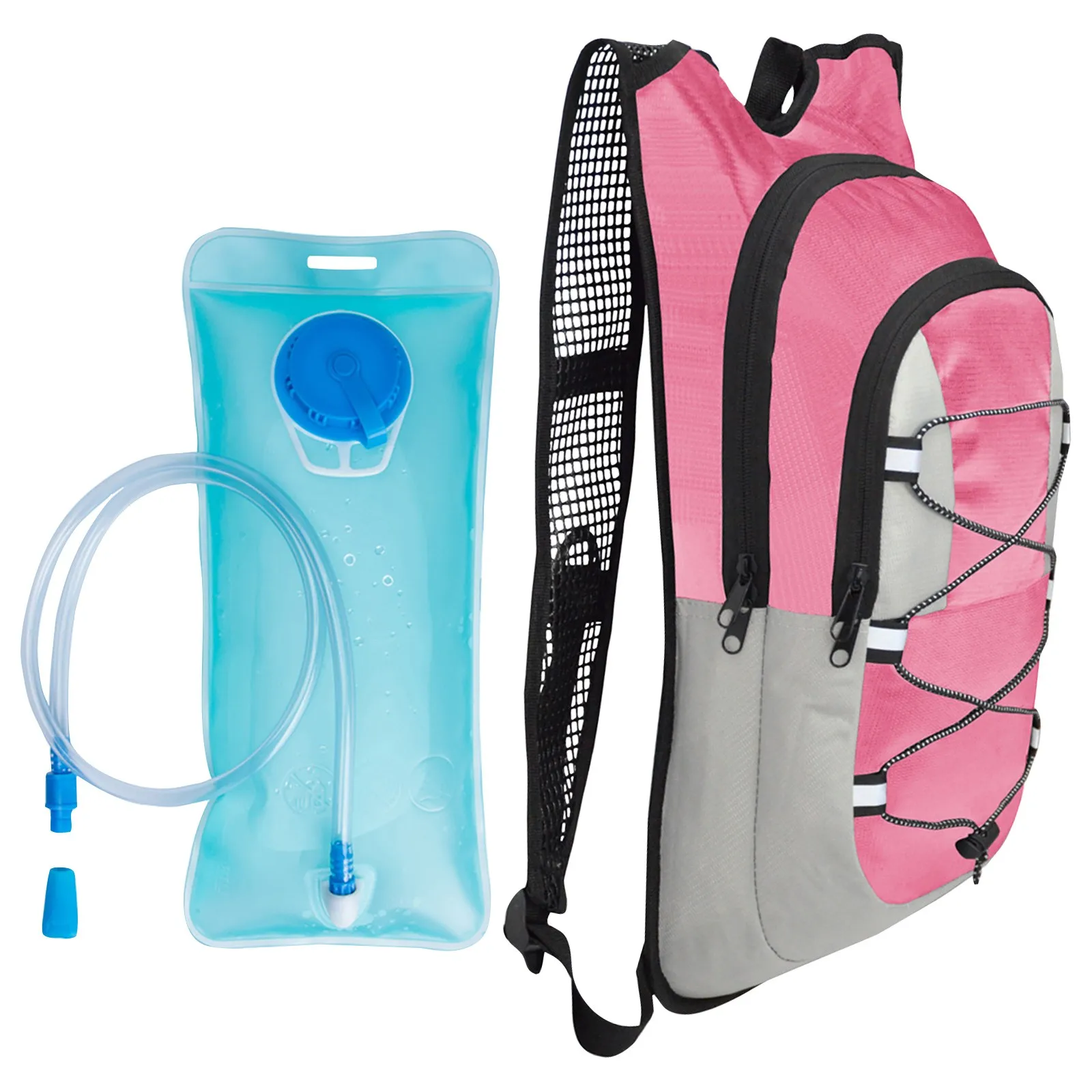 أزياء Colorblock في الهواء الطلق خفيفة الوزن المحمولة دراجة أكياس تسلق المشي لمسافات طويلة الحقيبة MTB الطريق الدراجة المائية على ظهره #2