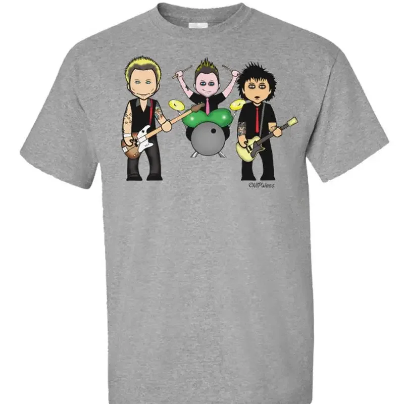 American Idiots By Vipwees Mens T Shirt Music Inspired Rock Punk Musicians