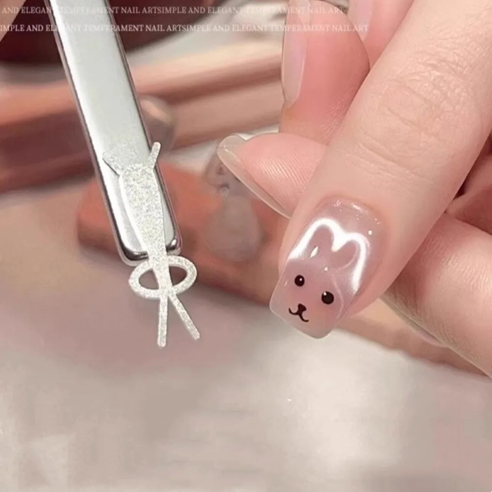 Fer lapin outil d'art des ongles Guide en forme de lapin Kit de manucure à faire soi-même ligne d'aimant pour ongles ensemble d'aimants pour ongles assortis