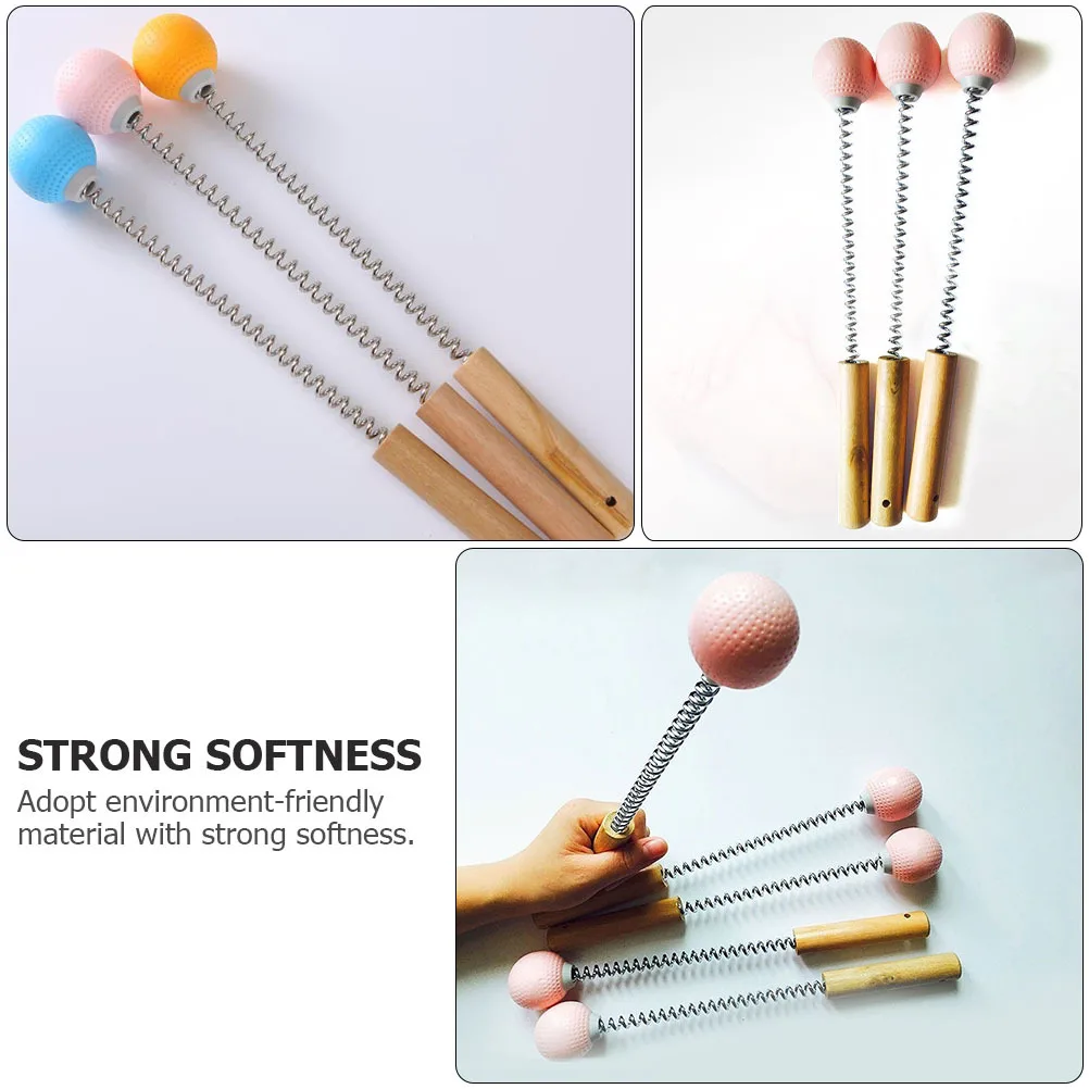 

Health Massager Hammer Long Handle Body Relaxation Manual Massage Tool Back Fitness Portable Light Hammer Multifunctional Soft