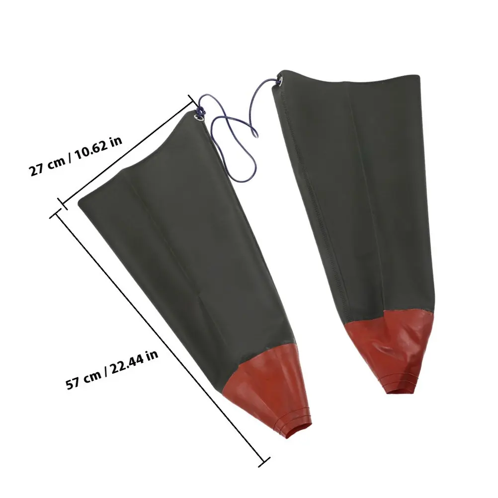 2Pairs Long Rubber Gloves Arm Oversleeves Waterproof Elbow Length for Cooking Cleaning Laundry Household Work Sleeves
