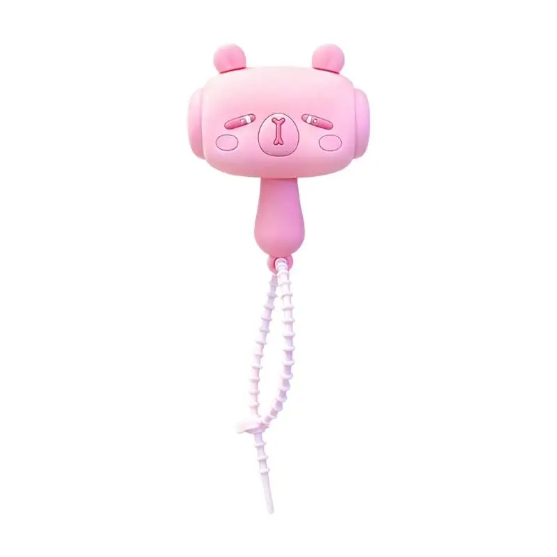 A52E Capybaras Keyring Playful Sound Effect PVC Material Accessory Holiday Gift