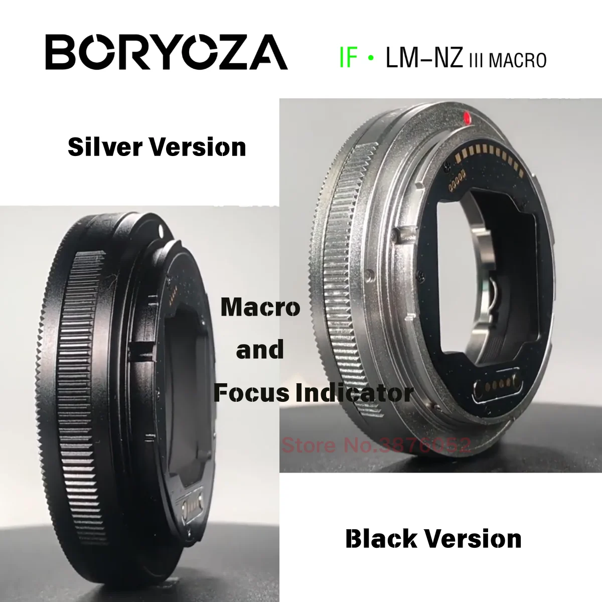 BORYOZA LM-NZ III silver Focus - Photography Prompt recension och pris