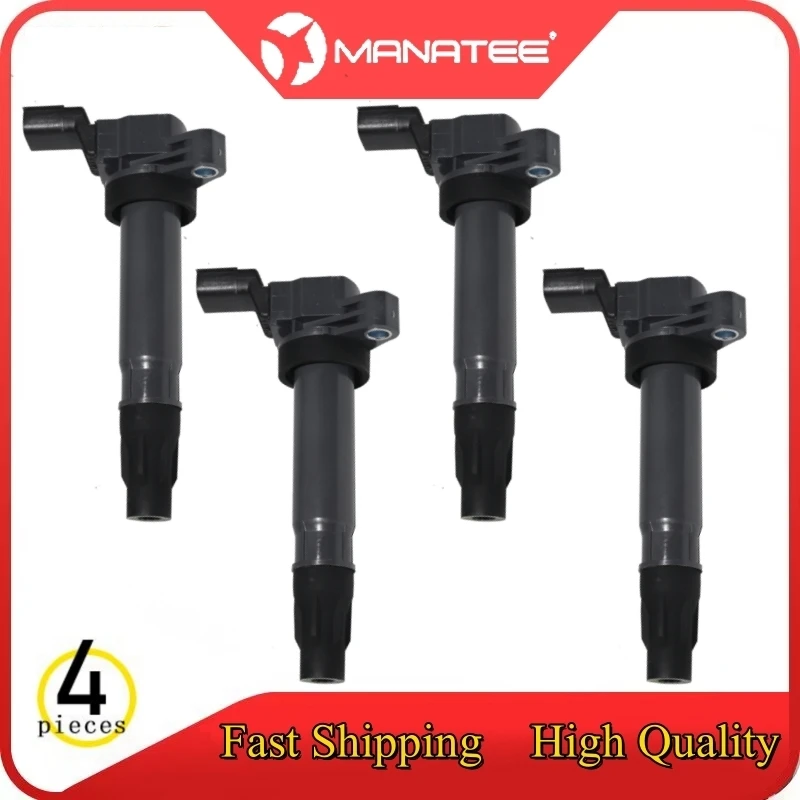 

4 PCS Auto Ignition Coil for CHEVROLET SPARK 2013 2014 2015 L4-1.2L 25190788 FK0421 A1480600414 96983945