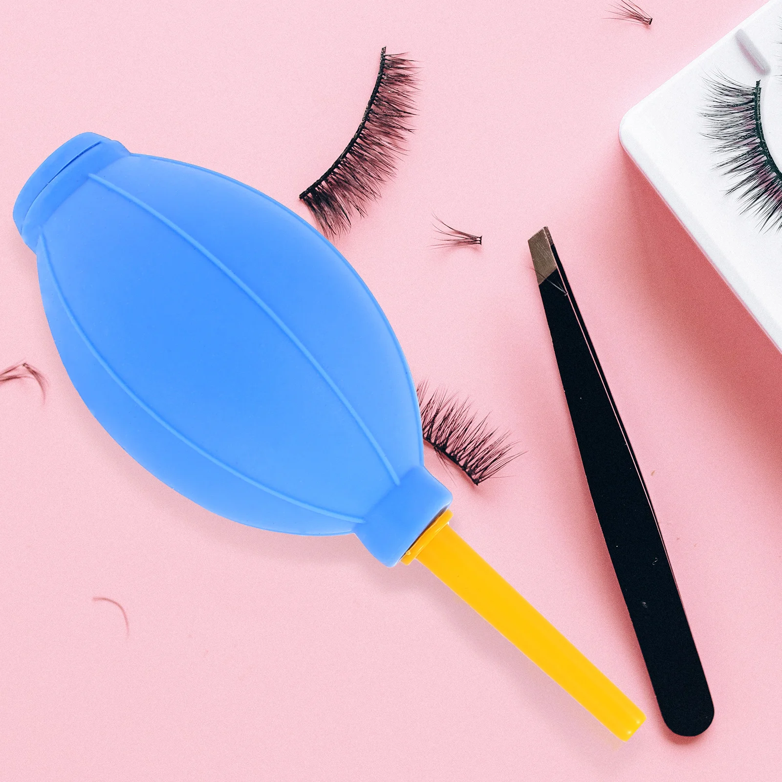 

6pcs TPE Material Air Blower Dust Cleaners for Camera Lens Eyelash Extension Portable Lightweight Design Practical Use