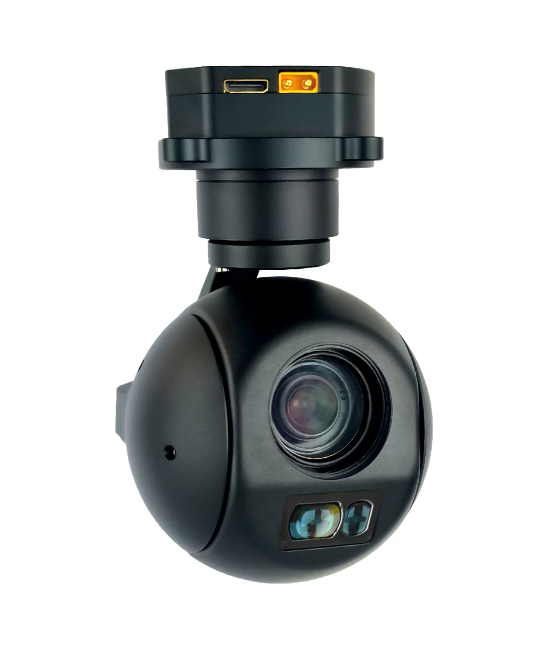 KHY10L12 90x Hybrid Zoom + 1200m Ranging Dual Output Small  Gimbal Thermal Camera Gimbal Drone VLOT UAV Gimbal for Industry