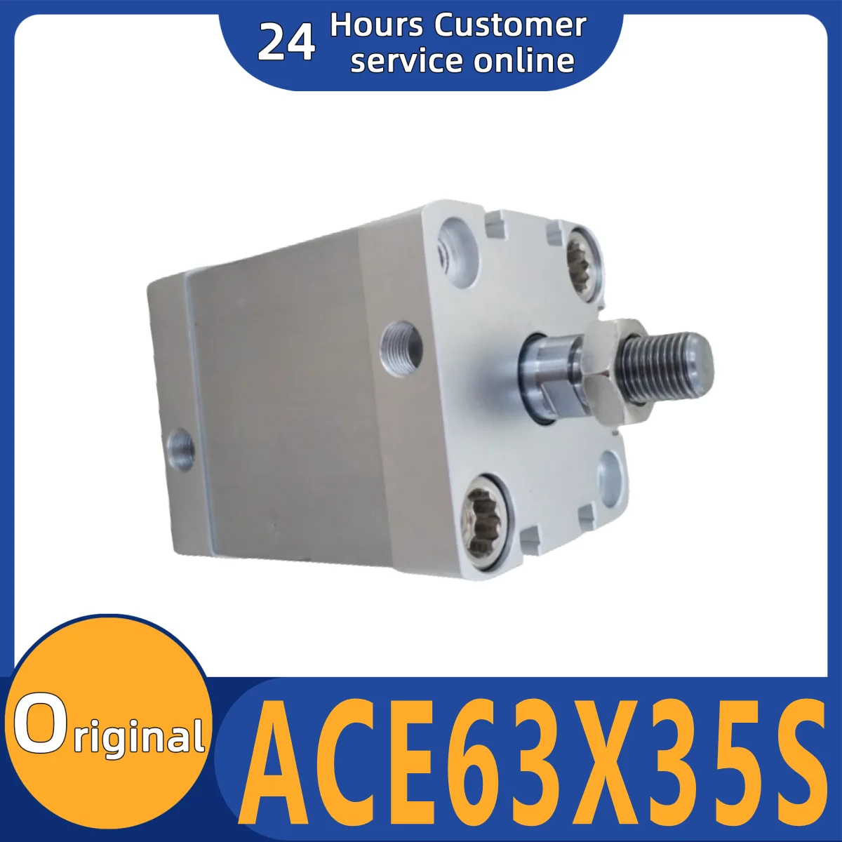 

Brand new original compact cylinder ACE63X35S ACE63X40S ACE63X45S ACE63X50S