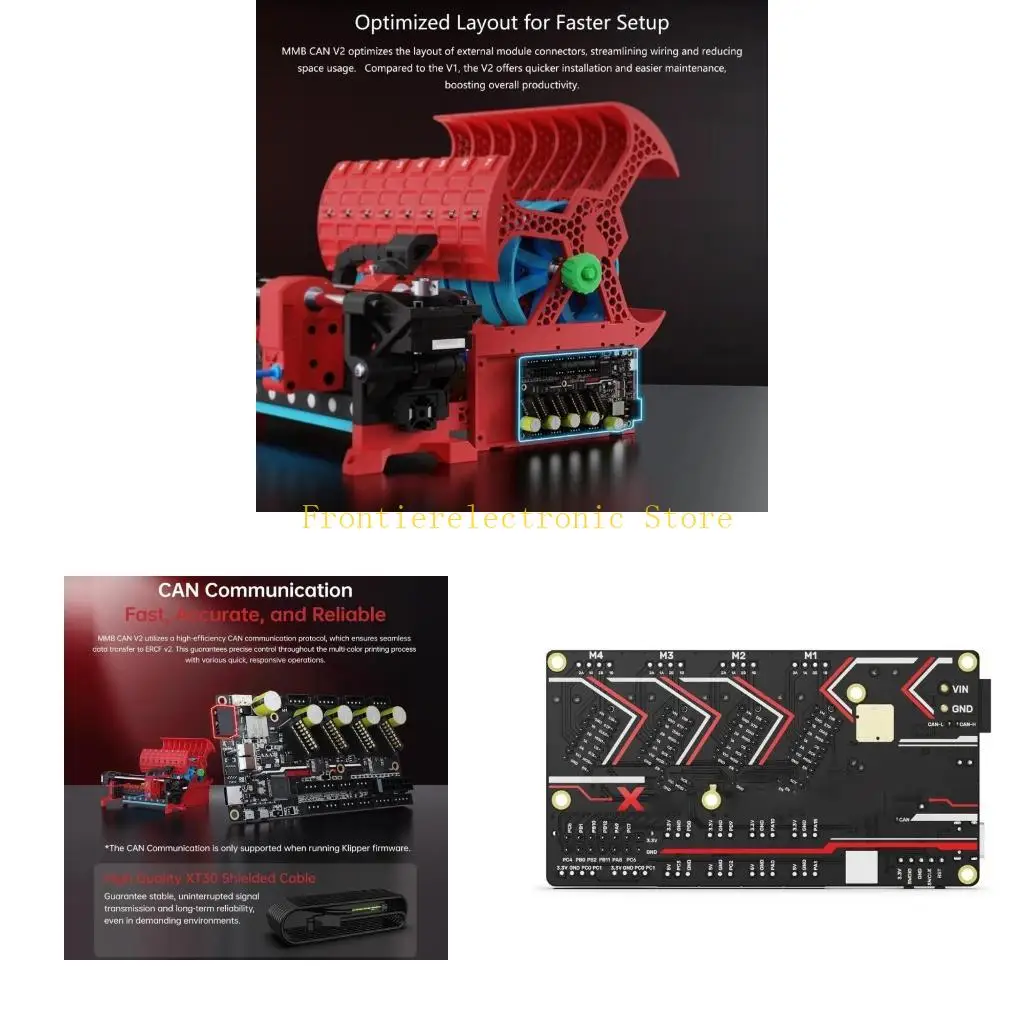 

G8DB для MMB ERCF Control Board Bus Bus для Voron v2.4 Diy Klipper Printer