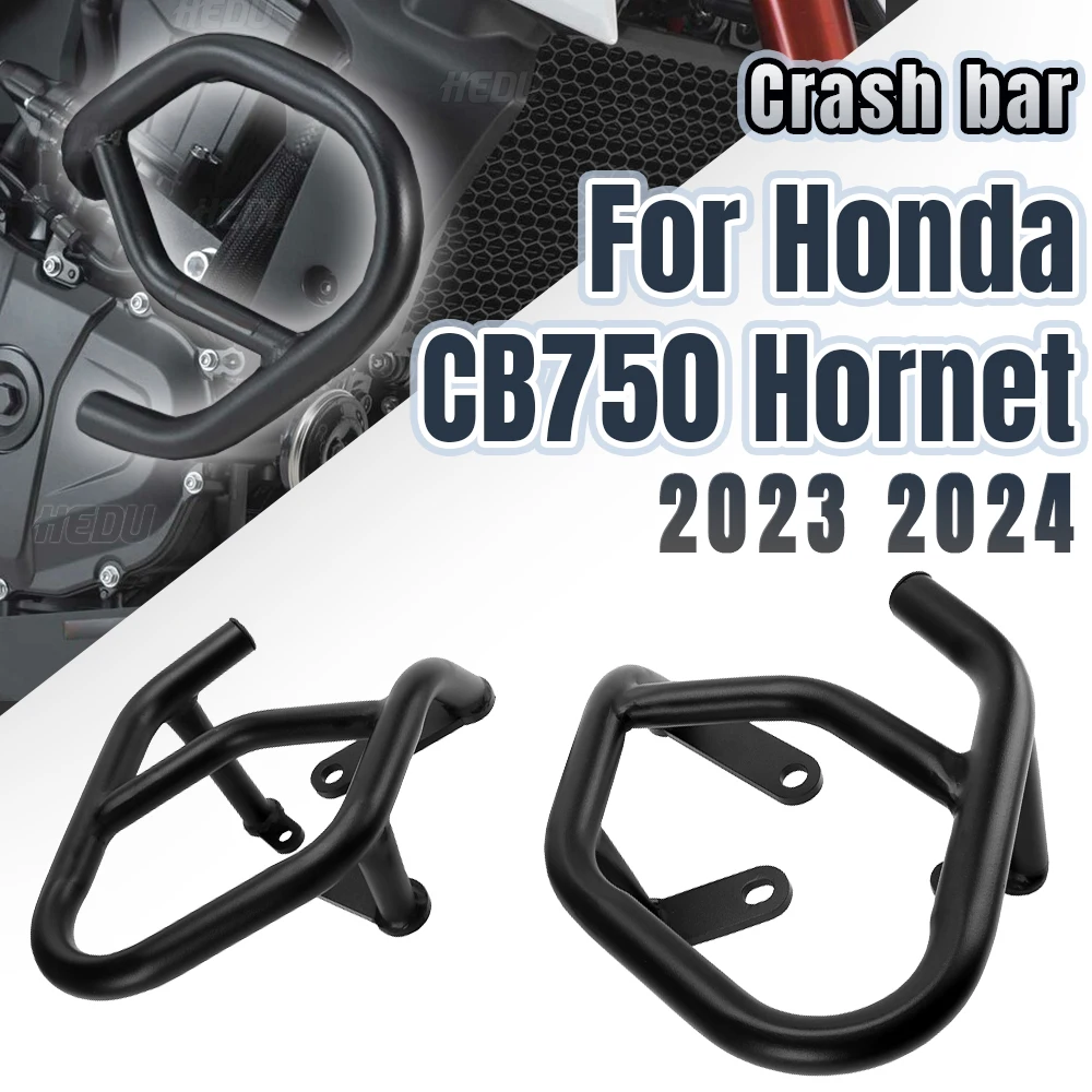 Engine Guard Highway Crash Bars Bumper Stunt Cage For Honda CB750 CB 750 Hornet 2023 2024 Motorcycle Frame Protection Bars