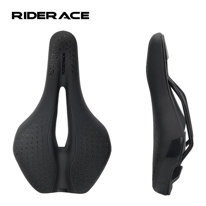 

Bicycle Saddle PU Non-Slip Leather Cushion Comfortable Soft Shockproof MTB Road Bike Seat Hollow Breathable Cycling Accessories