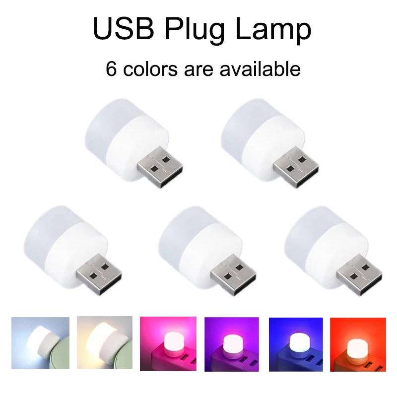 

Мини-лампа светодиодсветодиодный с USB-разъемом, 5 В, 1 Вт