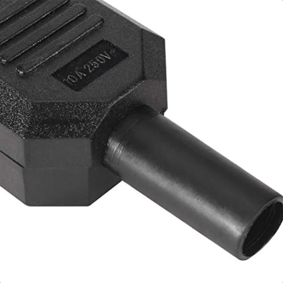 Uxcell 10 قطعة AC250V 10A IEC320 C13 أنثى 3 محطات موصل محول الطاقة