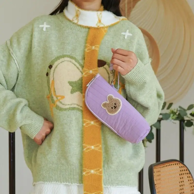 

Baby Strollers Insulated Holder with Rabbit Pattern & Multi Functional Storage Pockets Thermal Infant Feeding Bag Gift A2UB