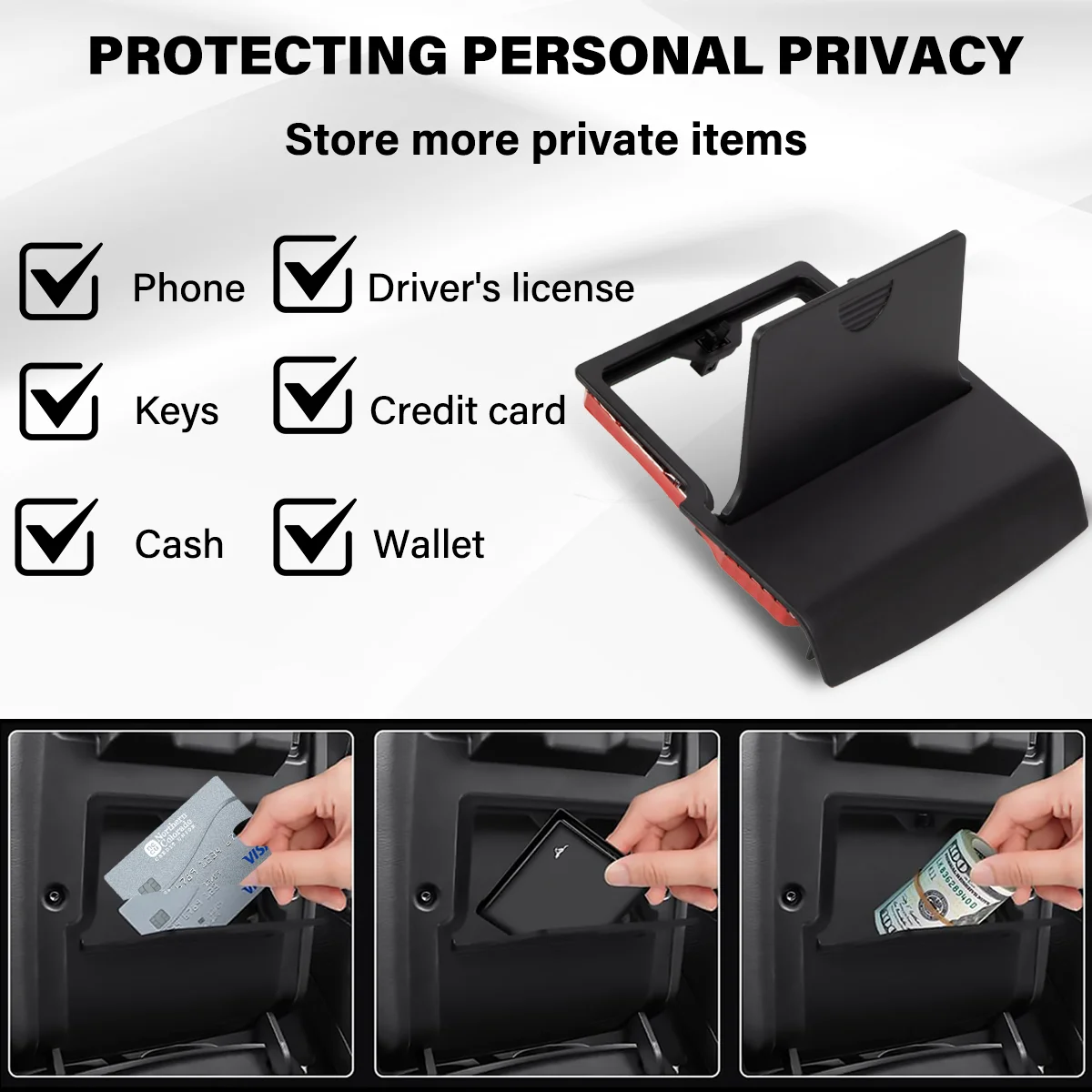 

for 2023 2024 2025 2026 Chevy Chevrolet Colorado for GMC Canyon Accessories Center Console Organizer Armrest Hidden Storage Box