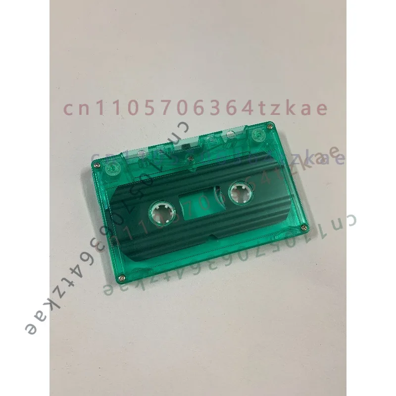 Blank Color Audio Cassette Tape Shell, 50/60/90Min Empty Cassette Case, Decorative Protective Outer Box For Tape Replacement