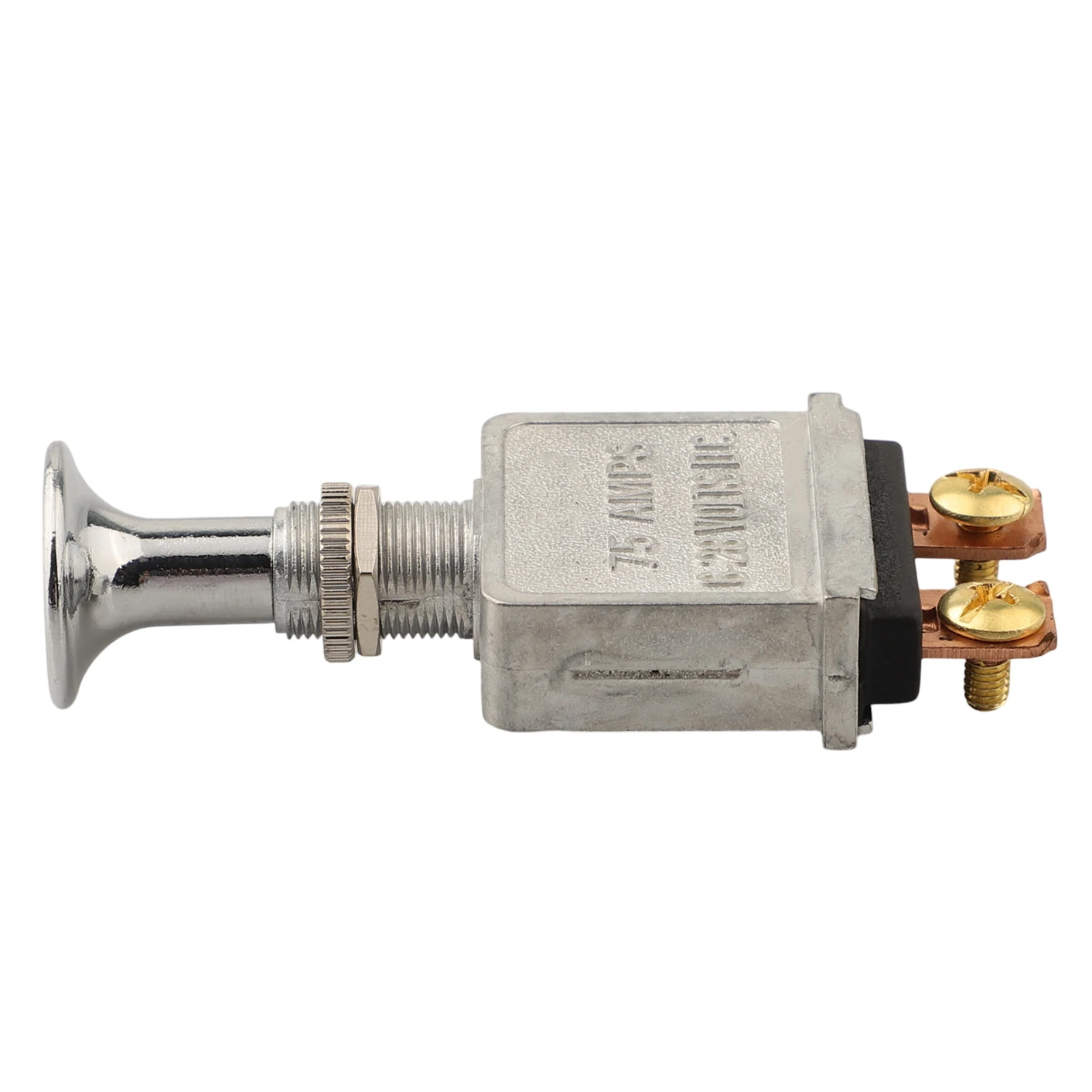 High Performance 75A Push Pull Switch for 6 28V DC Systems Robust Design Suitable for Automotive and Marine Environments