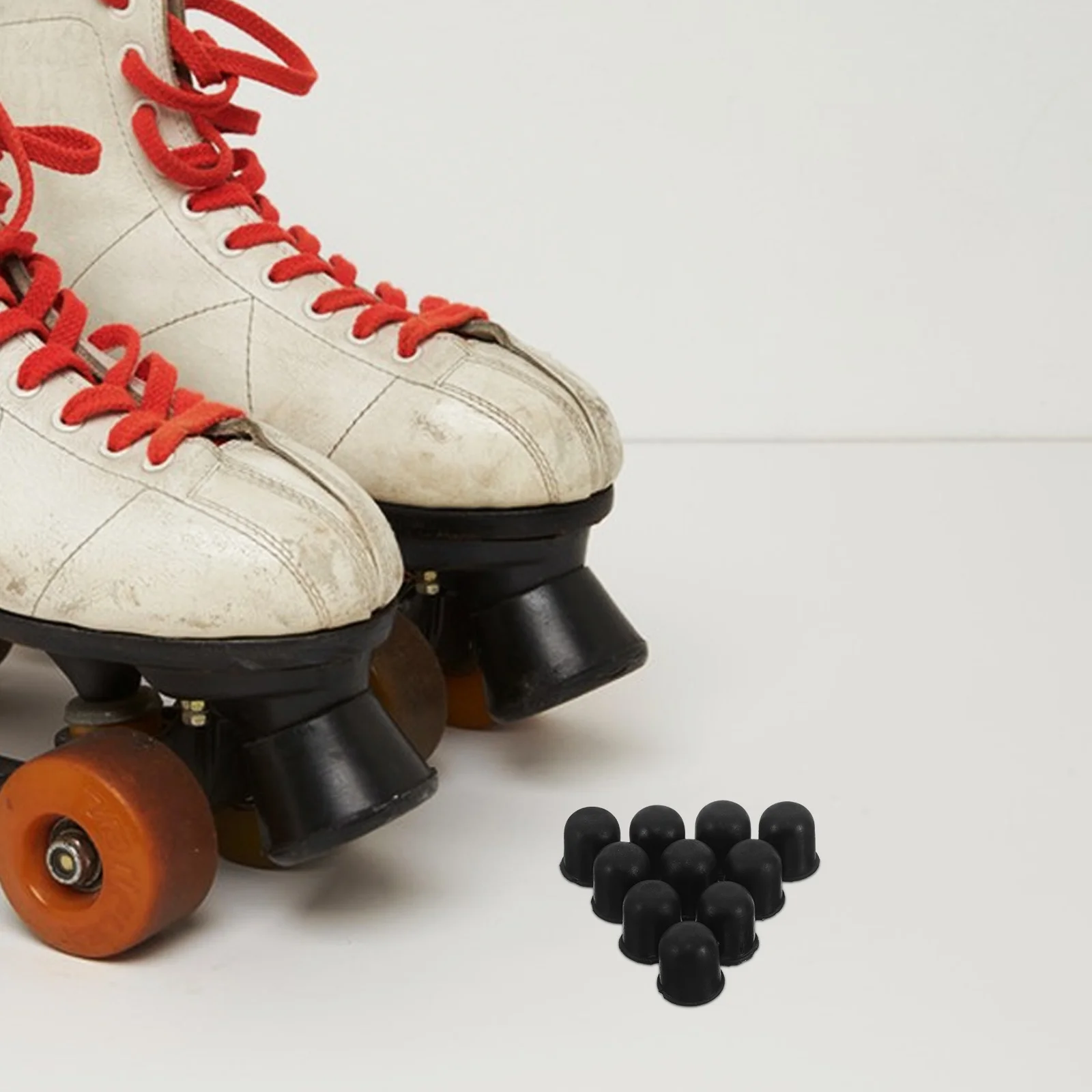 

10pcs Roller Skates Accessories Replacement Parts Shock Absorption Durable Material Inline Skating Universal Fit Trolley