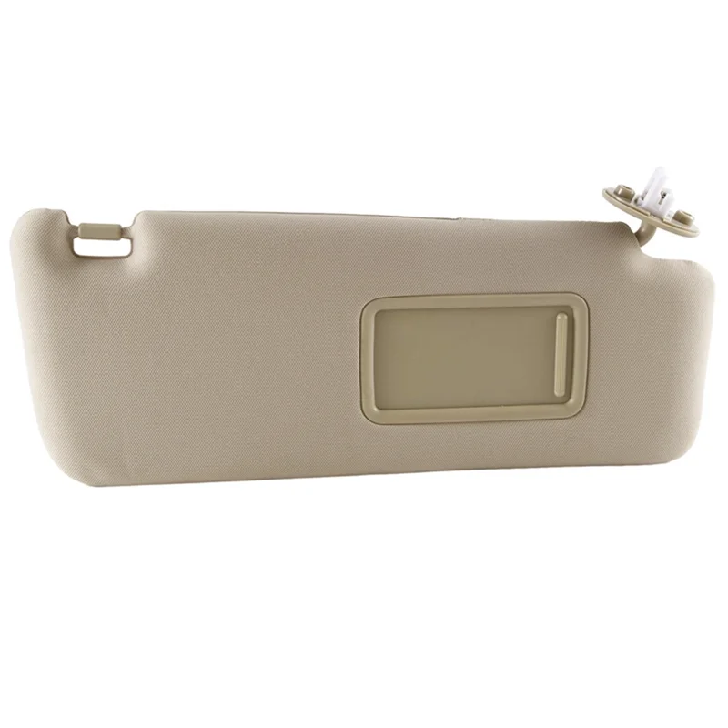 

A90Q-For Toyota 4RUNNER 2010-2023 Sun Visors Beige Sunvisor Shades Vanity Mirror 74310-35B01-E1 7431035B01E1 74310-35B00-E1 R
