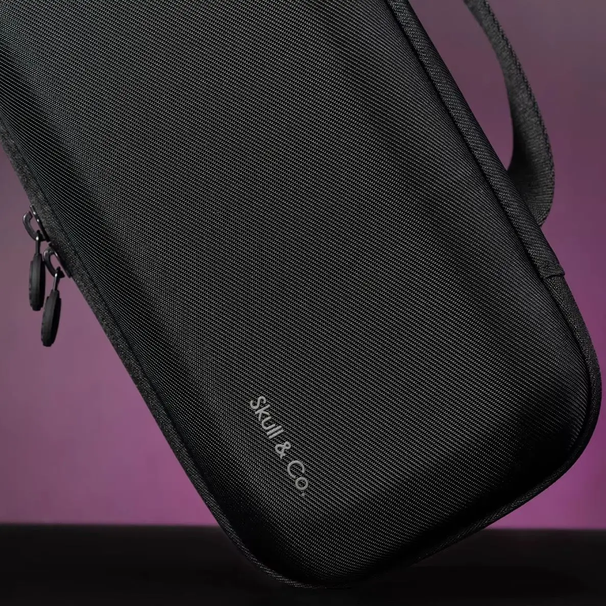 Skull & Co. Savage Raven MaxCarry Carrying Pouch, Shockproof Travel Storage Bag Compatible with Steam Deck, ROG Ally X
