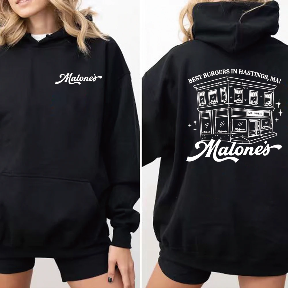 Sudadera con capucha unisex Malone's Bar Off Campus, sudadera con capucha Briar U Hockey Romance, sudadera unisex Briar University, regalo para amantes de la lectura