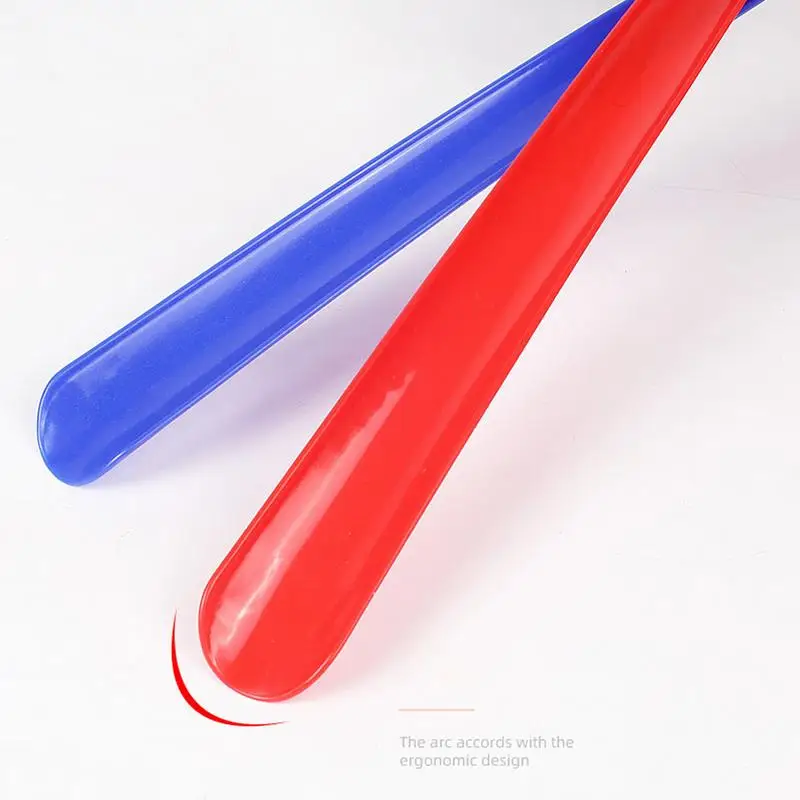 البلاستيك اضافية طويلة لبيسة الحذاء فندق المنزلية ارتداء الأحذية الأحذية رافع كسول لا ينحني رسم الحذاء المساعد لبيسة الحذاء #3