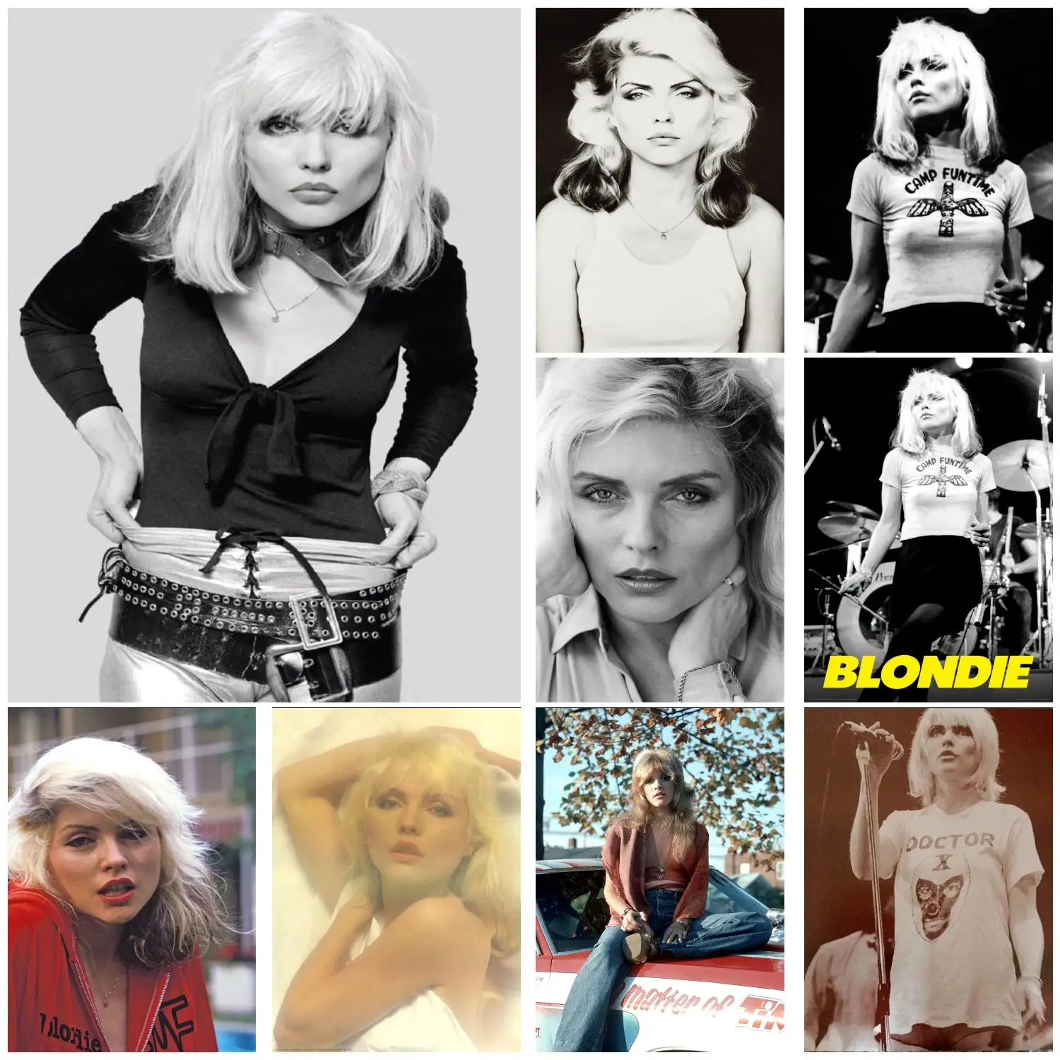 debbie harry actor Poster Prints Wall Art Canvas Painting Poster For Modern Family Living Room Home Decor