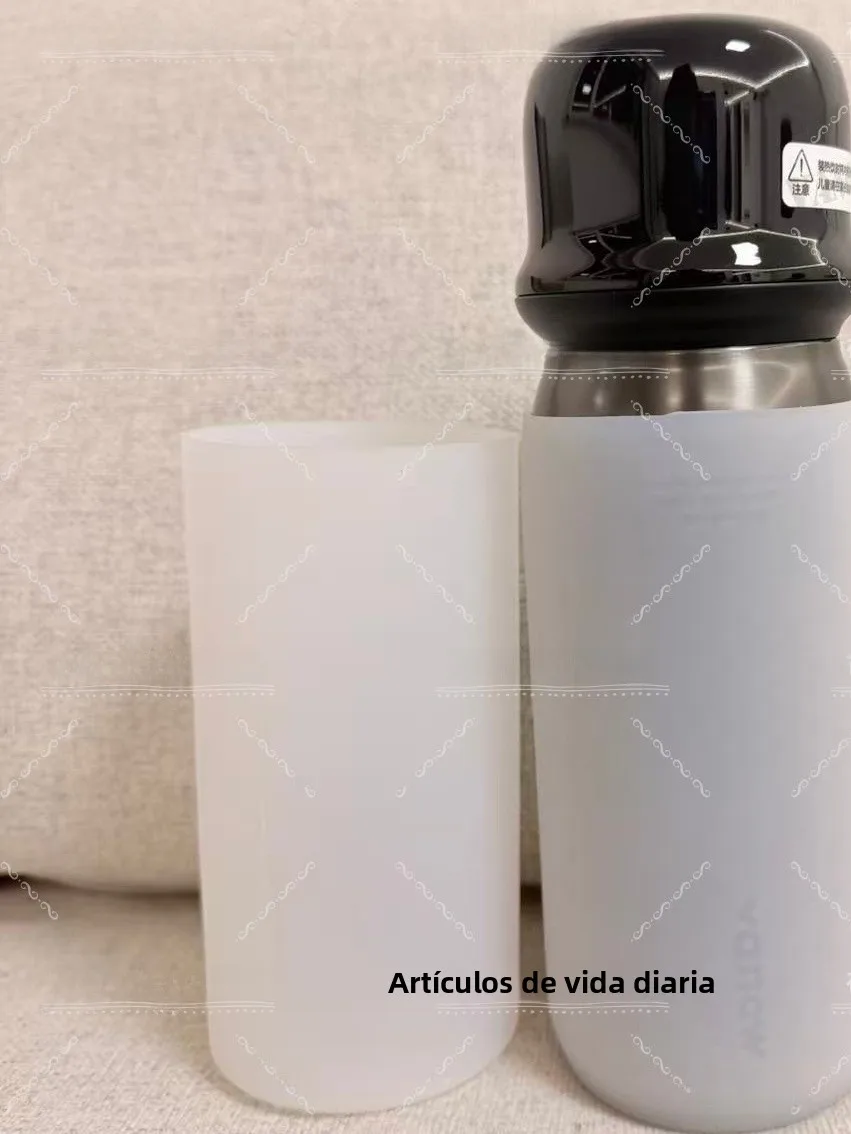 Funda de Silicona para Taza Vanow de 520 ml, Protección Total, Transparente, Anticaídas, Duradera, Aislante, para Todos