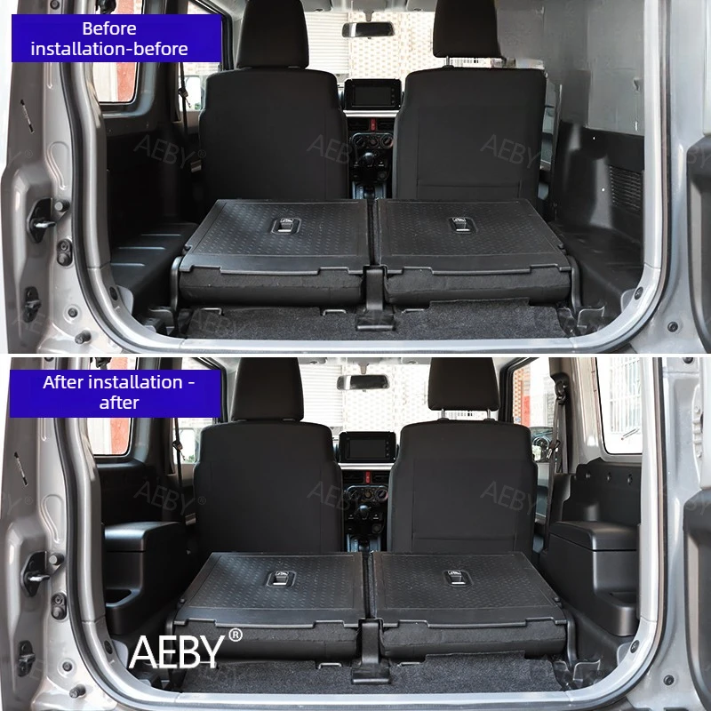 For Suzuki Jimny 2019-2026 Double cup holder armrest storage box center console storage box,Water cup storage rack,Accessories