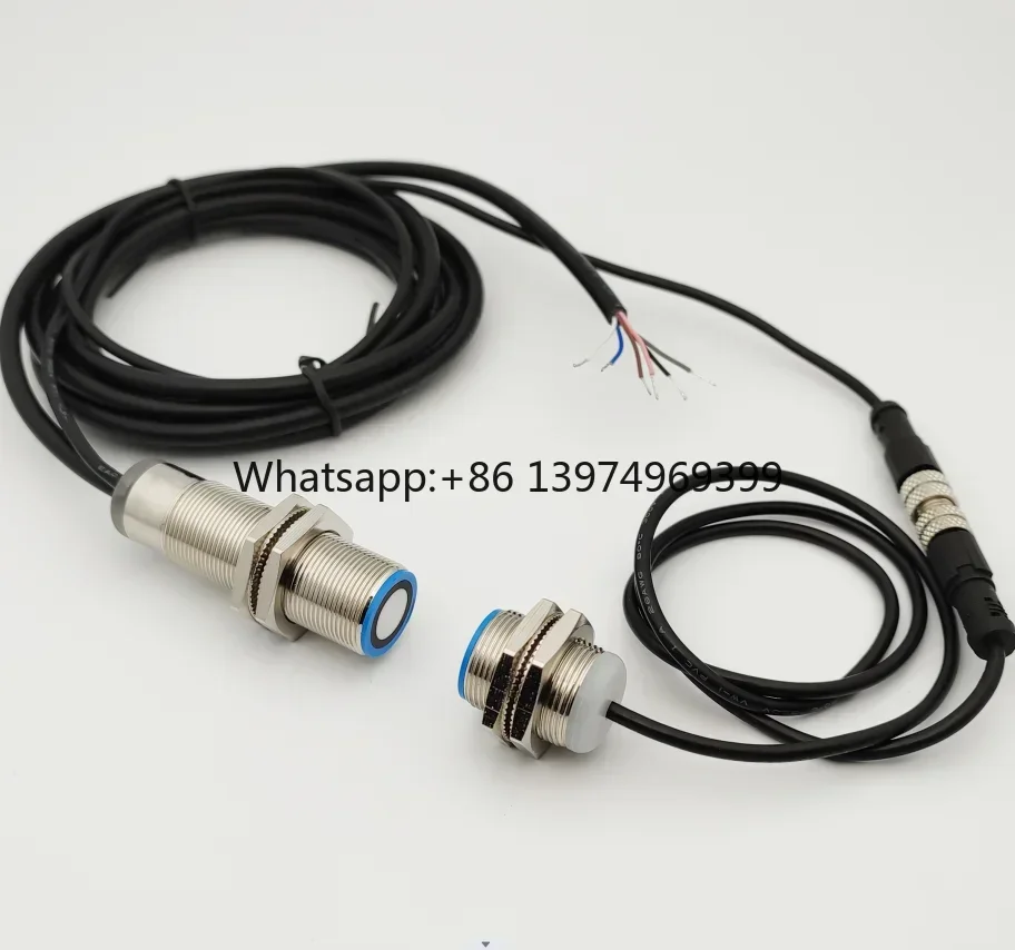 M30 Compact Ultrasonic Distance Sensors with M12 Connector 2m Range