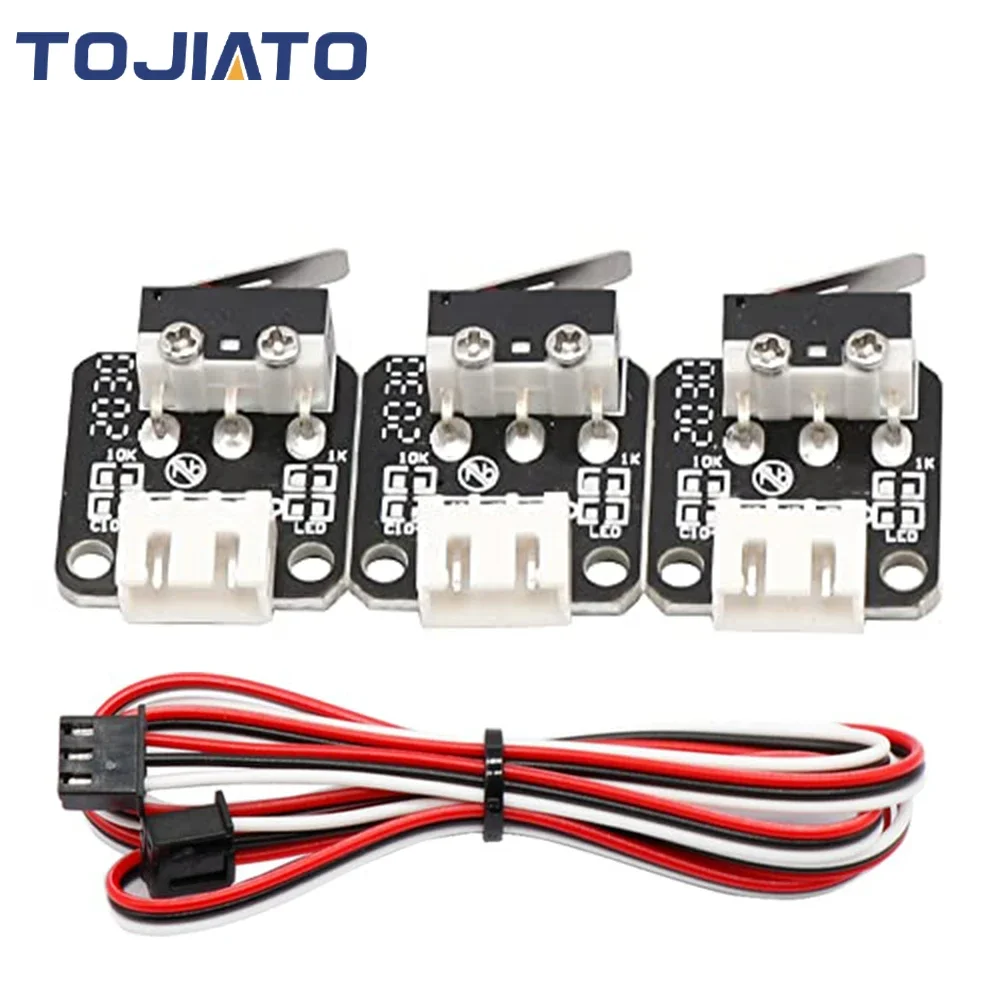 

3D Printer Part End Stop Limit Switch Micro Mechanical Switch 3 Pin For CNC RAMPS 1.4 RepRap 3D Printer CR-10 10S,S4,S5,Ender 3