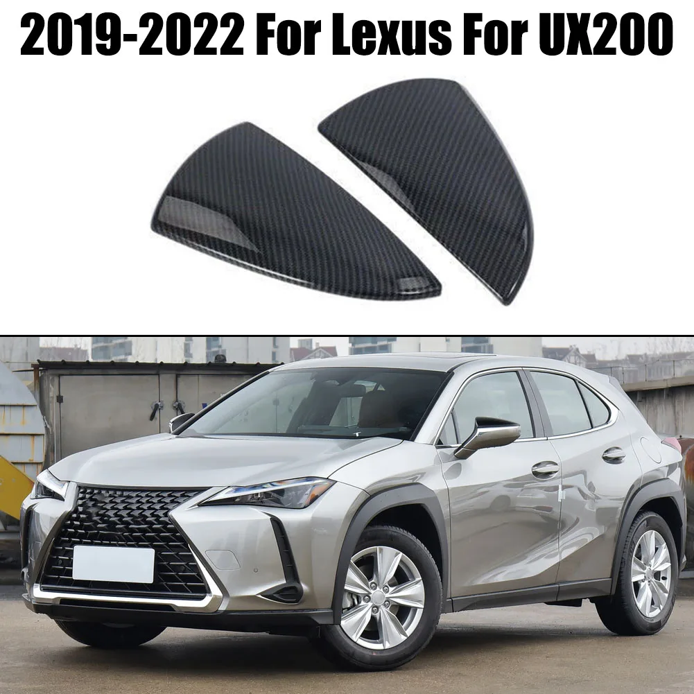 

Накладка на боковое зеркало заднего вида из углеродного волокна для Lexus For UX200 2019-2022, накладка на дверное зеркало заднего вида