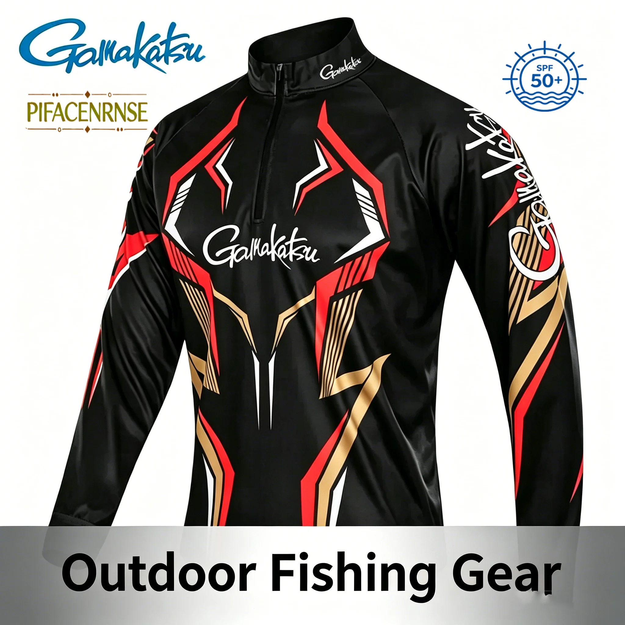 

New Fishing Clothing Summer Men Long Sleeve Outdoor Hiking Cycling Fishing Clothes Quick Dry Breathable Fishing Shirts