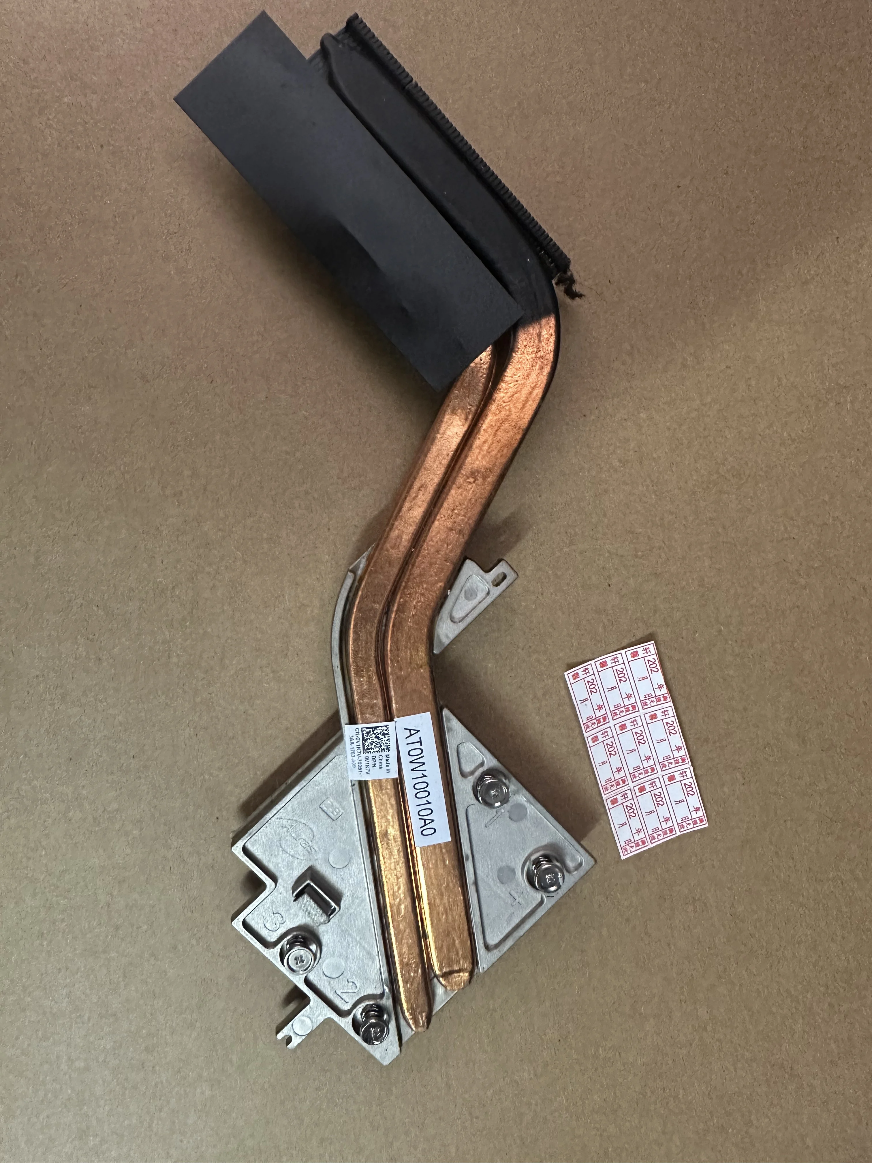 

Видеокарта процессора For0 00 Dell Precision M4800, радиатор 0V1K7V AT0W10010AL A0