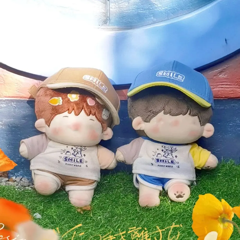 Changing Dressing Game 20CM Doll Sports Suit Dolls Clothes T-shirt Shorts Cap Miniature Sportswear Photo Props Accessories
