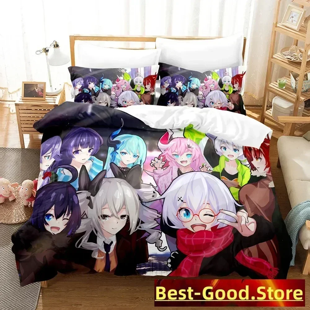 2014 Honkai Impact 3 Bedding Set Single Twin Full Queen King Size Kawaii Girl Bed Set Teenager Bedroom Duvetcover Sets 3D Print