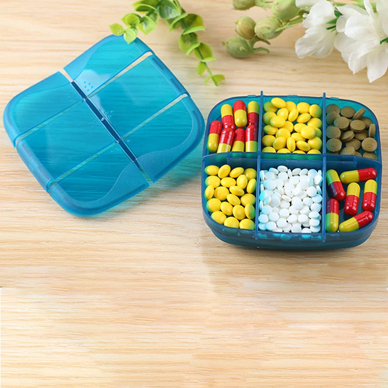 Medicine Box First Aid Kit Medical Box Storage Medicine Package Emergency Survival Pill Case 7 Grid Pill Organizer
