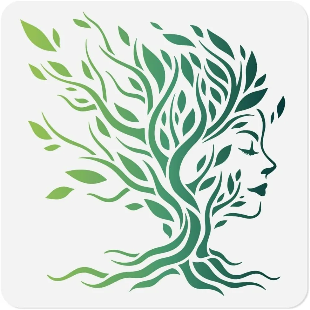 Tree Woman Face Ste…