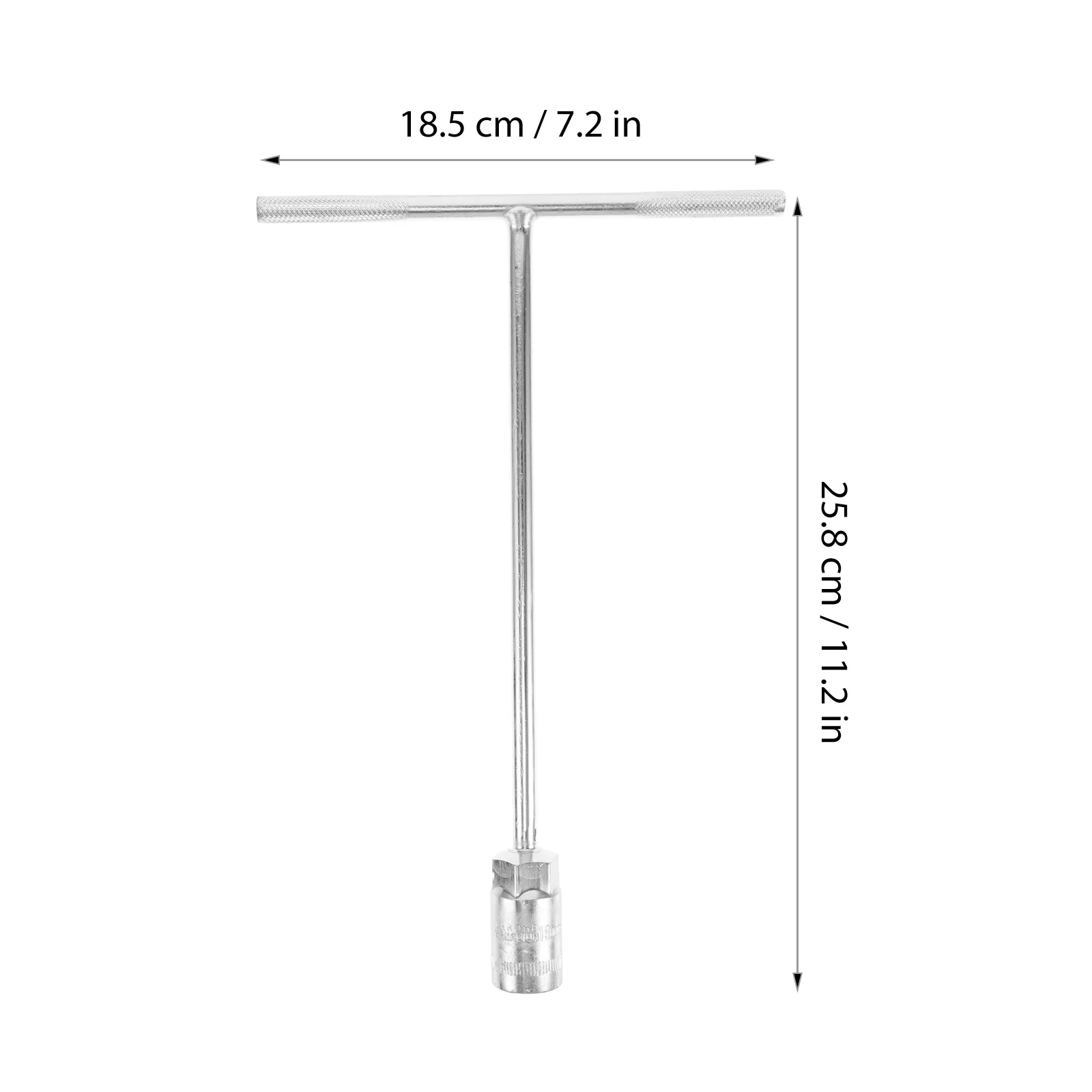 

T-Handle Wrench 19Mm T-Shaped Socket Wrench Multi-Purpose Metal Tool For Repairing Portable Car Mechanic Wrenches Hand Tools