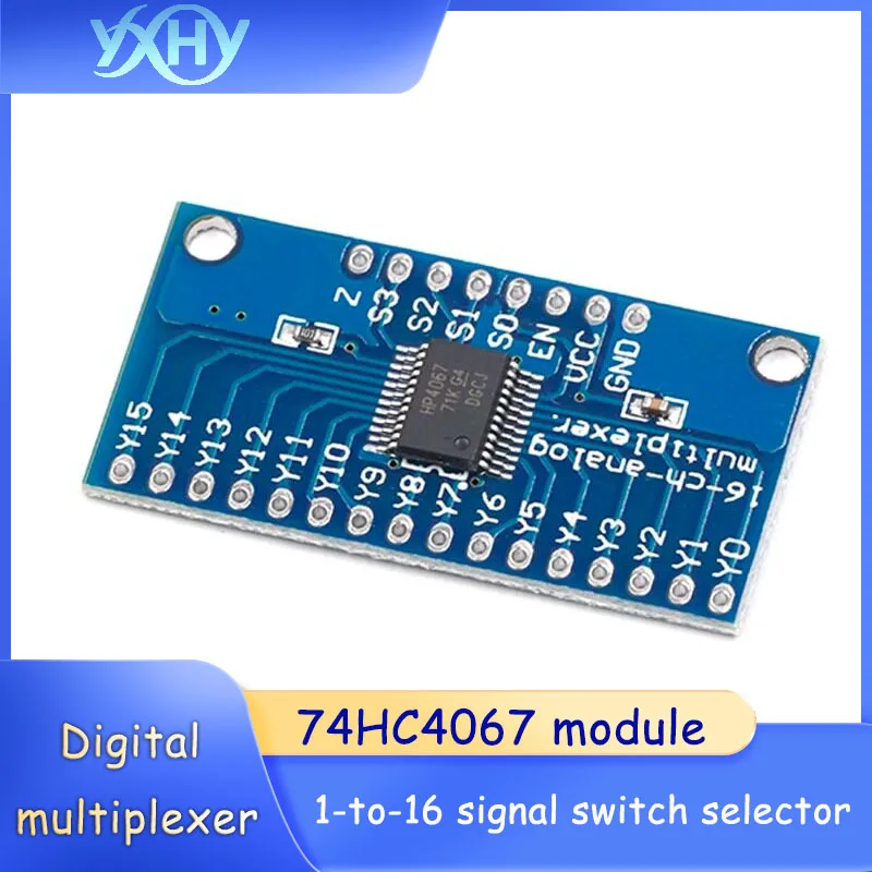 1 PCS 74HC4067 module 16 channel analog/digital multiplexer 1-to-16 signal switch selector