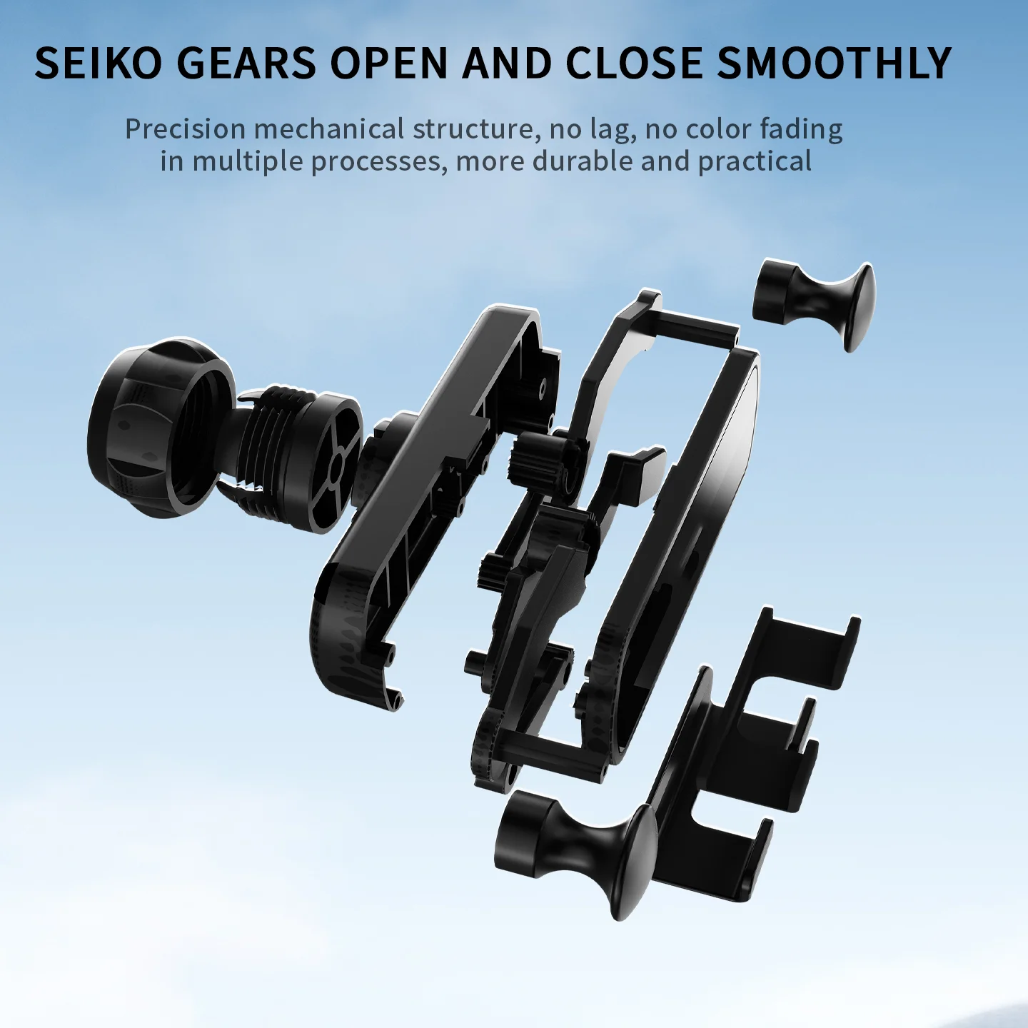 2026 New Mini Gravity Car Phone Holder, Stable Non-slip Universal Air Vent Mount, Compact Lightweight Auto Lock Hands Free Cell