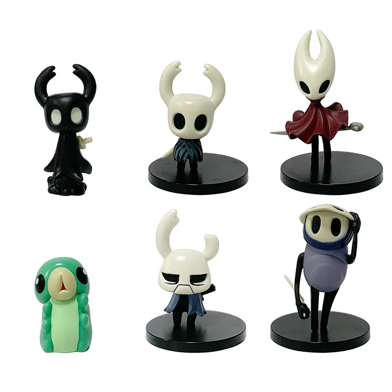 5-8cm 6pcs Hollow Knight Zote the Mighty Action Figure Anime Figure Collection Figures Model Toys Doll Gift