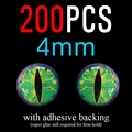 Verde 4mm 200 piezas