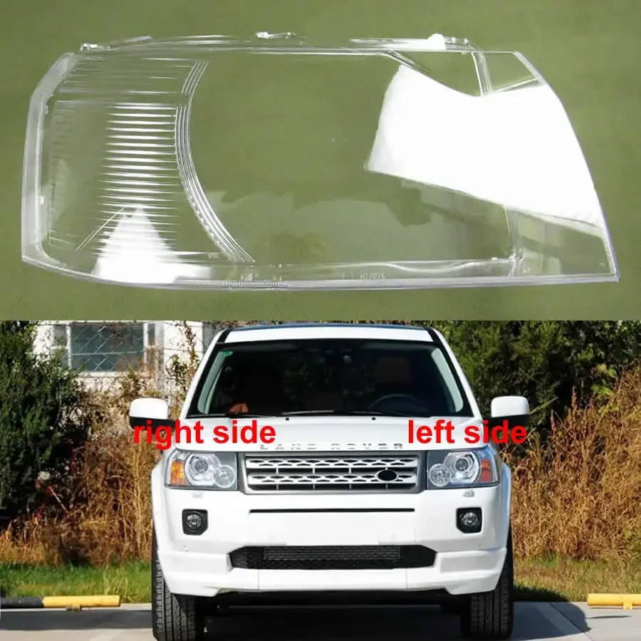 

For Land Rover Freelander 2 2007-2012 Headlight Cover Transparent Headlamp Shell Lens Replace Original Lampshade Plexiglass