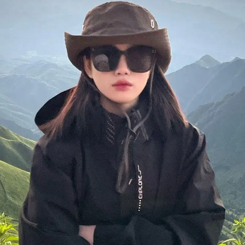 

Повседневная верхняя одежда с капюшоном для молодых пар, весенне-осеннее уличное мужское пальто для отдыха, новинка 2023, смесь полиэстера