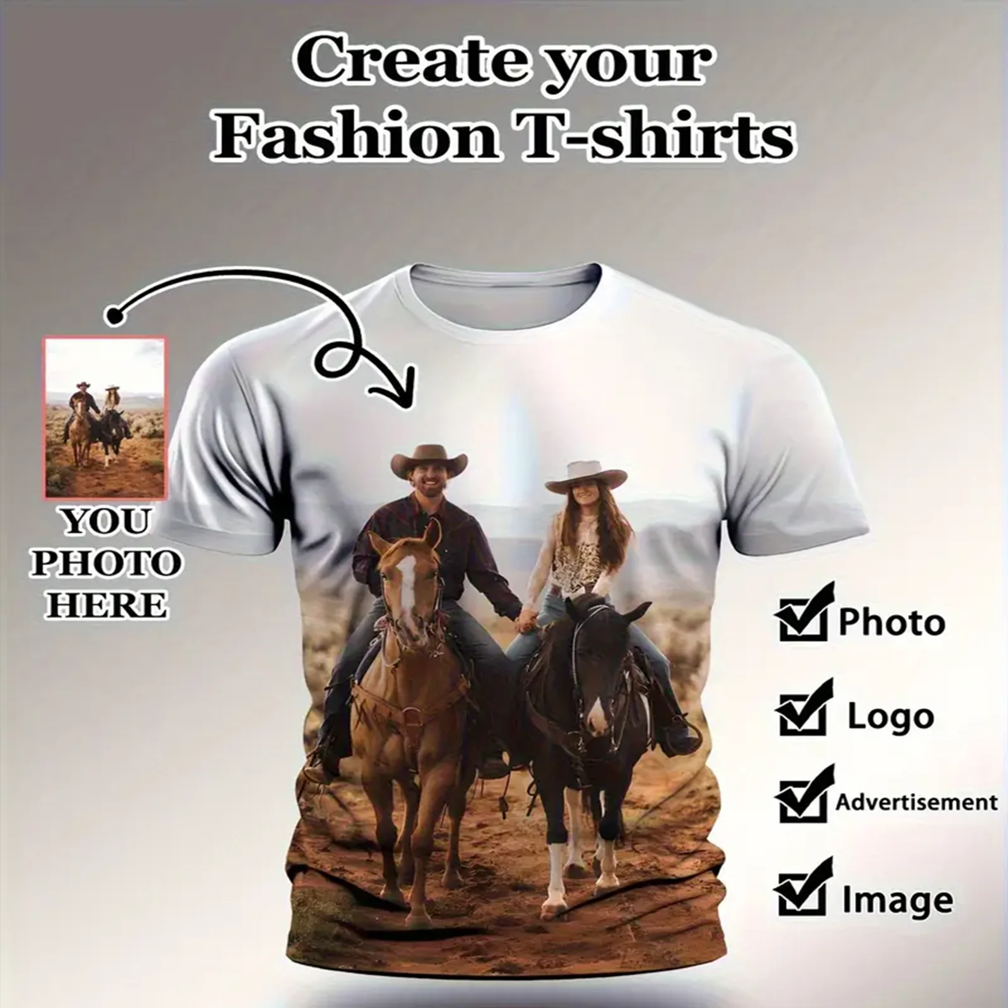 

Fashion Summer 3D Print Men's T Shirt Hip Hop Trend Harajuku Streetwear Casual O-neck Oversized T-shirts Men Tops