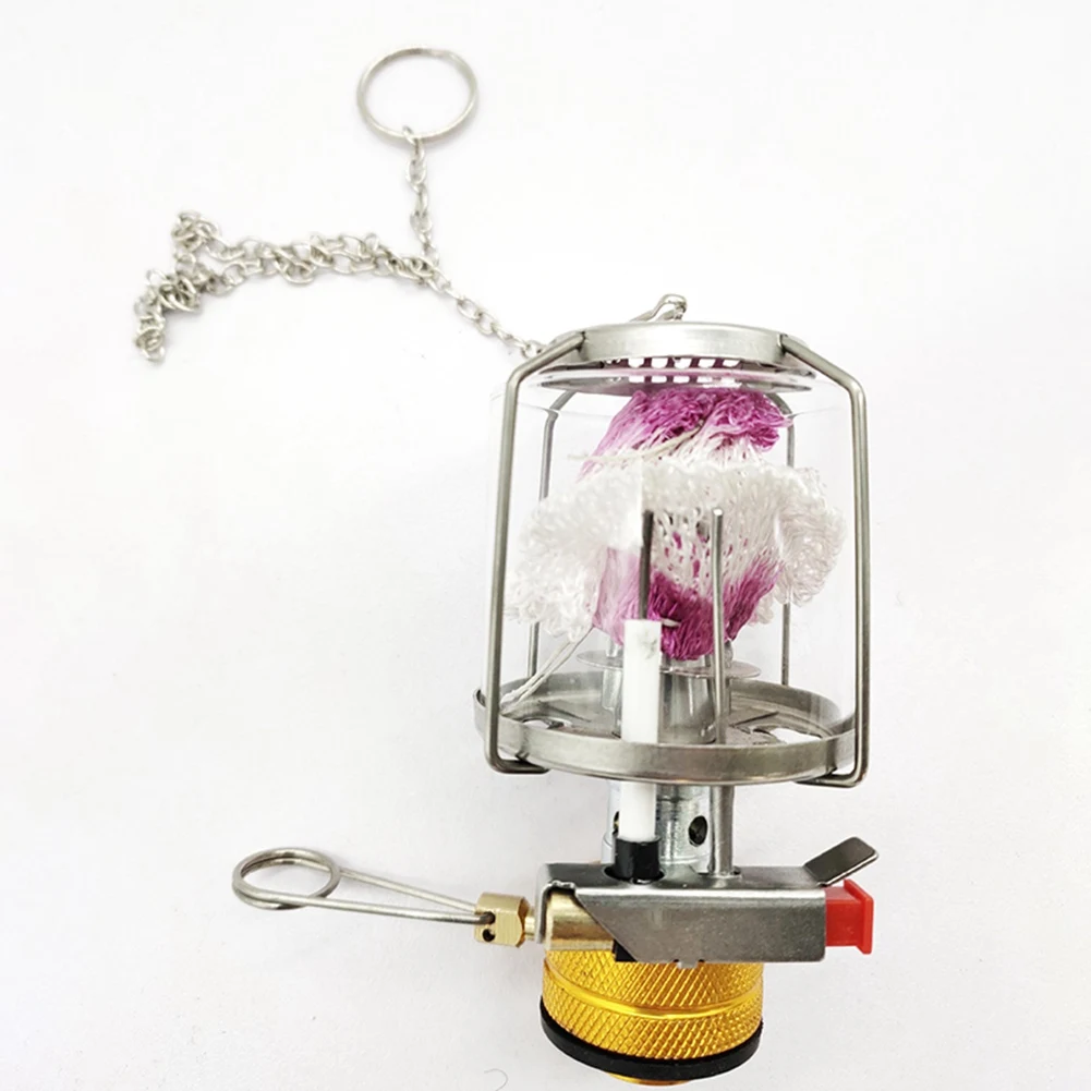 ABUP-2X Outdoor Camping Gas Lantern Portable Mini Gas Light Tent Lamp Torch Hanging Lamp For Camping Hiking