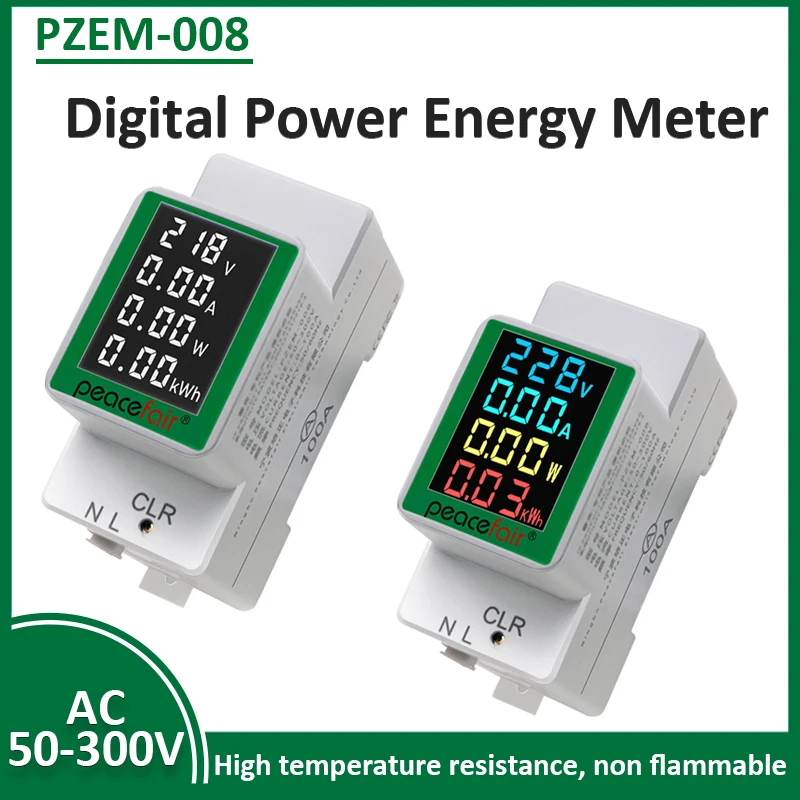 PZEM-008 Din Rail E… - image