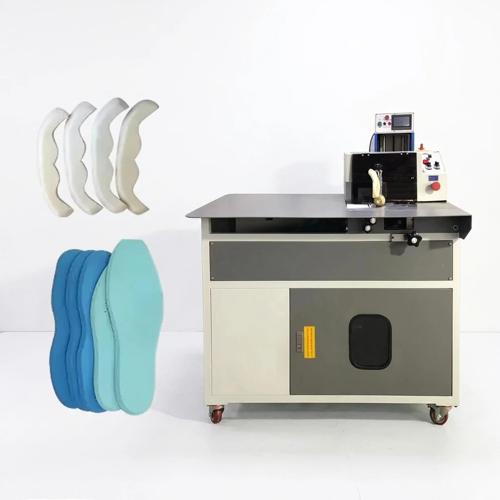 Automatic Foam Skiving Machine for Various Footwear Clothing Handbags Suitcases Soft Materials Slope Thickness Width Cutting