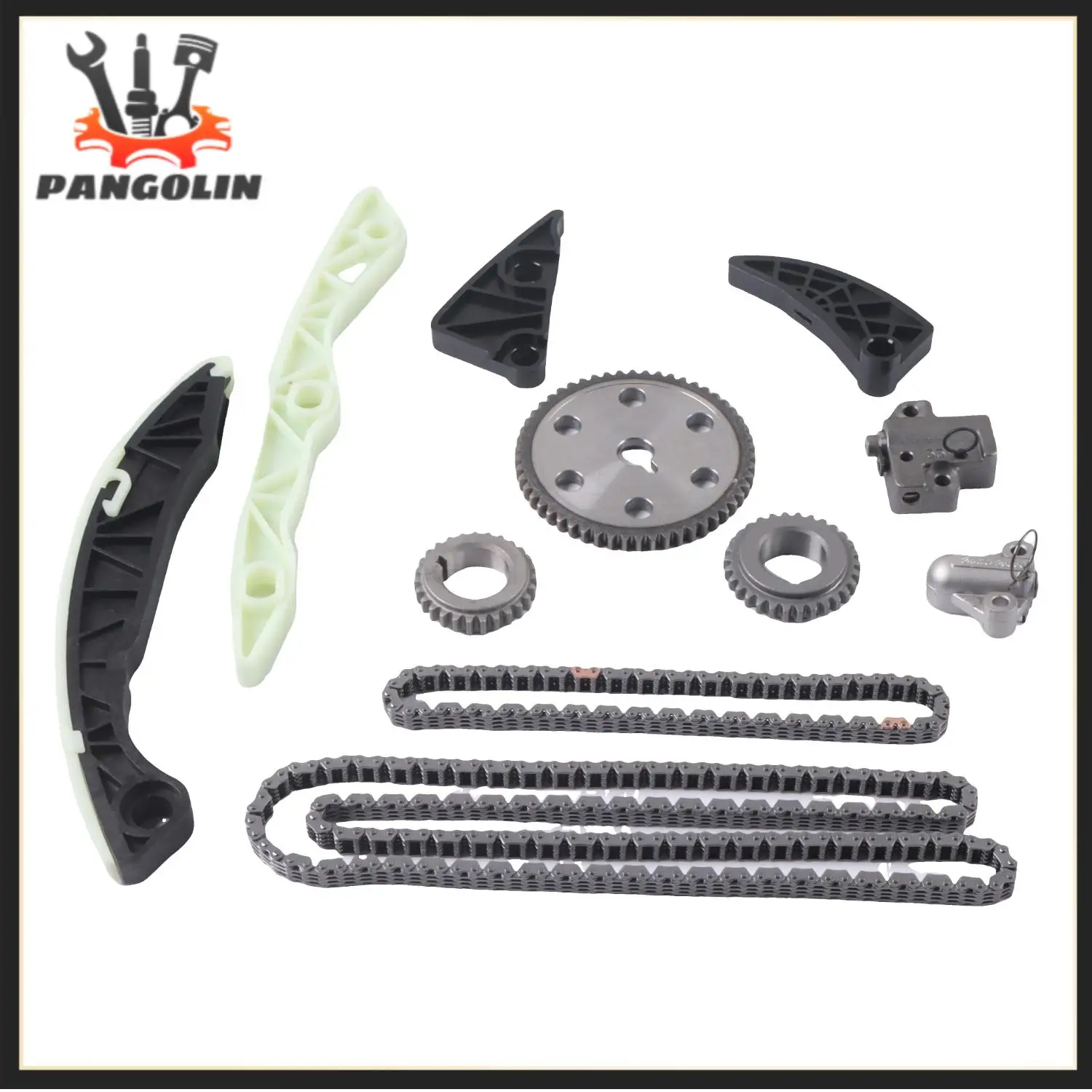 

Timing Chain Kit For Hyundai Sonata Tucson Kia Rondo Optima Forte Magentis Sportage 2.4L DOHC G4KC Engines Timing Accessories