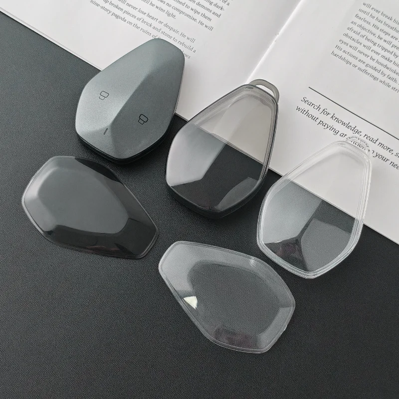 Car Key Fob Cover Transparent TPU Case for Changan Deepal S07 L07 L06 S05 Key Protector Shell Buckle Electric Auto Keychain Case